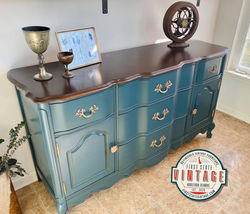 Refinished Early 20th Century French Provincial Buffet