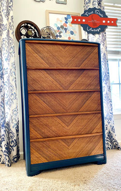 Restored Art Deco Tallboy