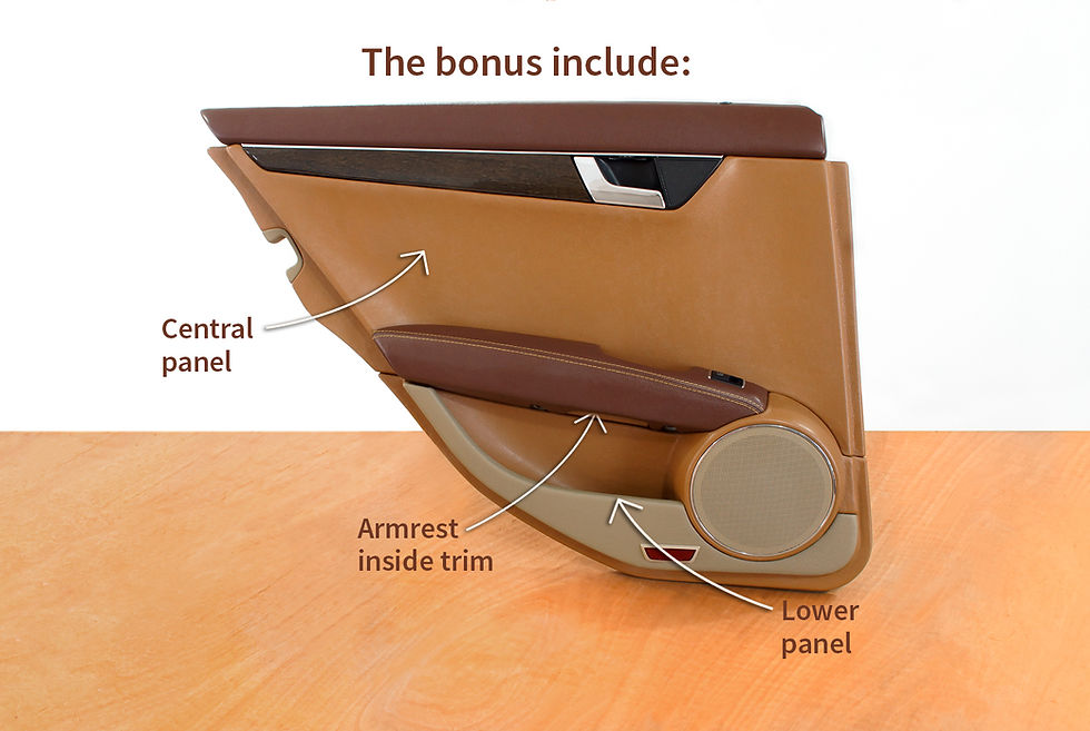 Thumbnail: How to wrap in leather a car door panel