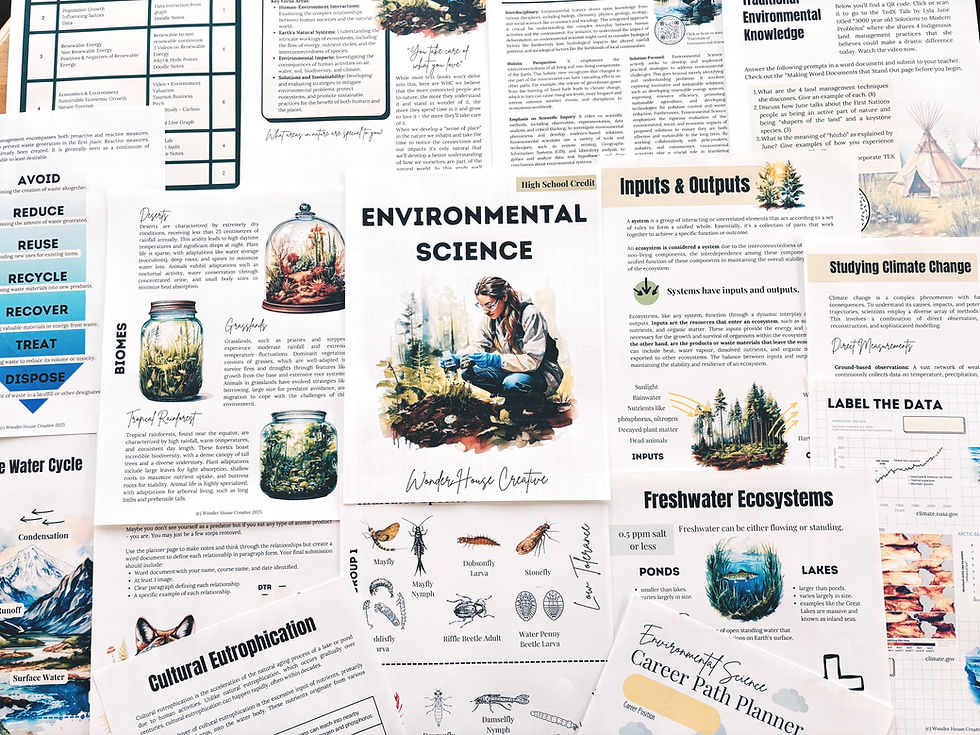 Thumbnail: Environmental Science Full High School Credit