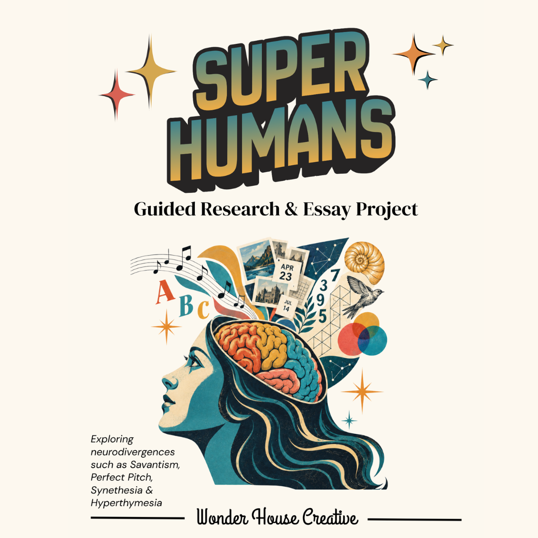 Super Humans Guided Research & Essay Project