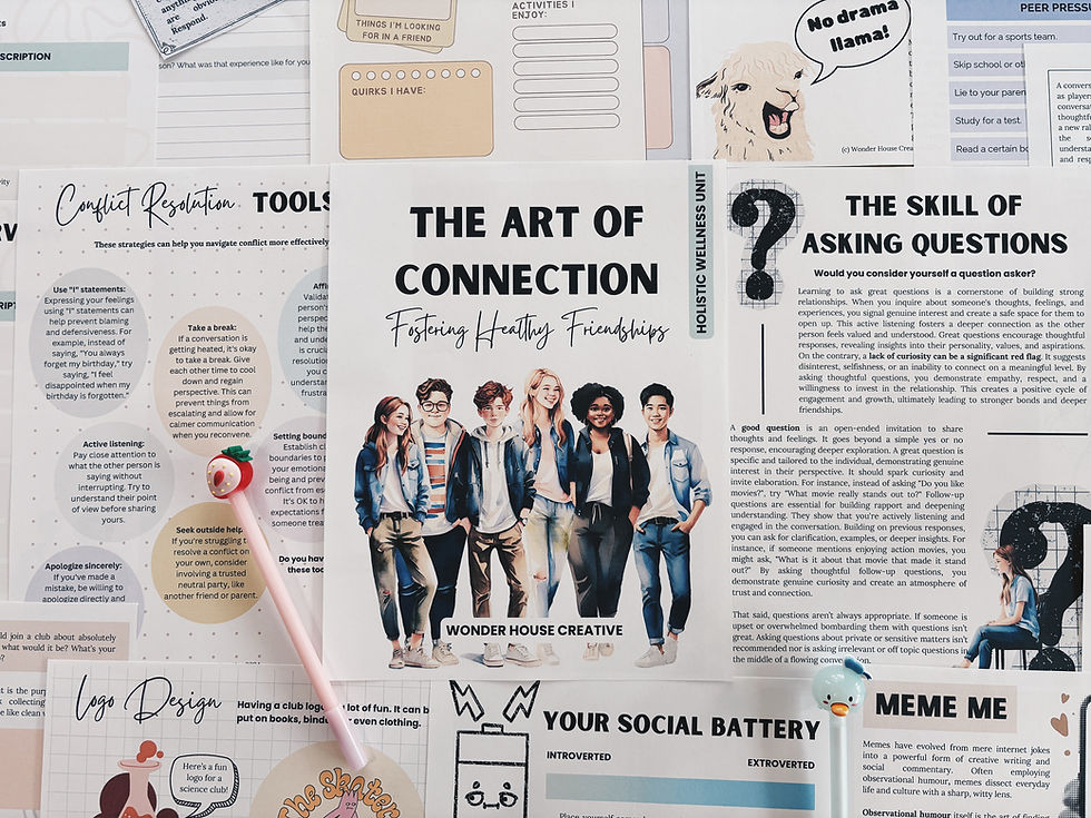 Thumbnail: The Art of Connection | Fostering Healthy Friendships