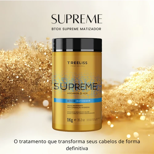 Tree Liss BTOX Matizador Supreme Hair Mask Treatment Botox Toner