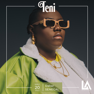 Upcoming Event : Concert TENI - Dakar, Senegal