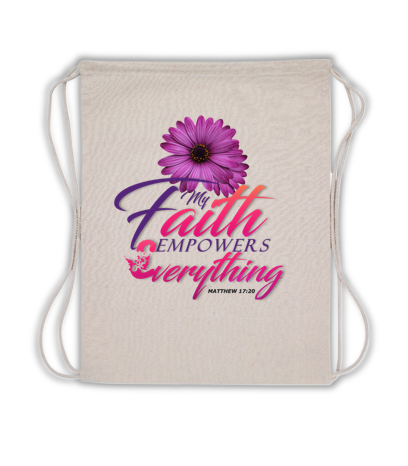 Inspirational Drawstring Sports Pack | Jennifer Williams