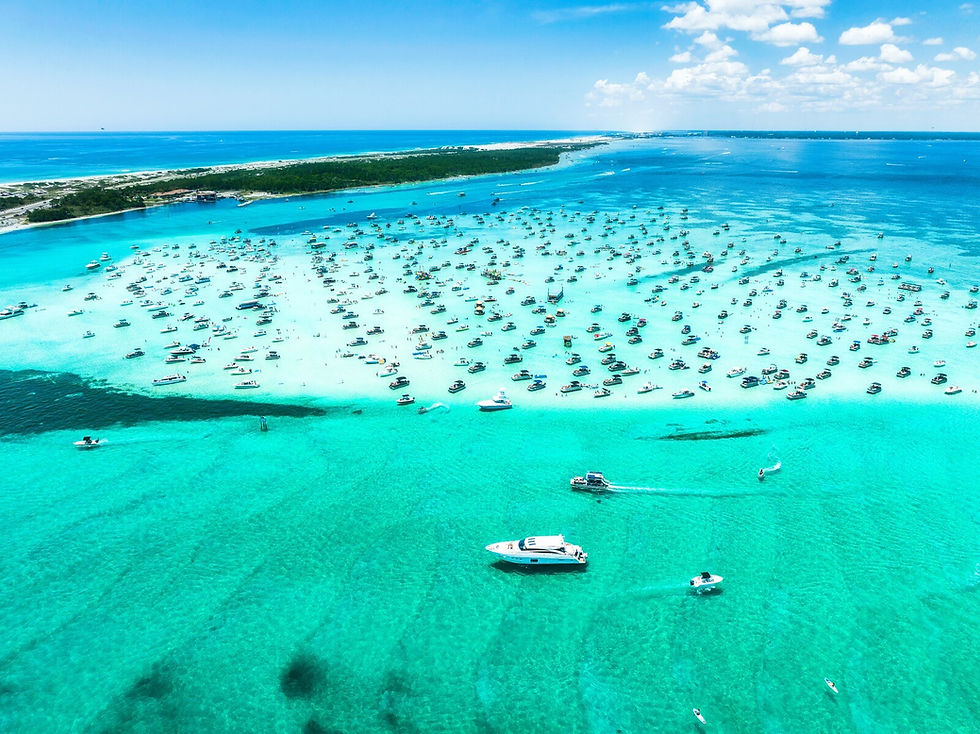 Crab Island Boat Rental Options Holloway Yacht Destin