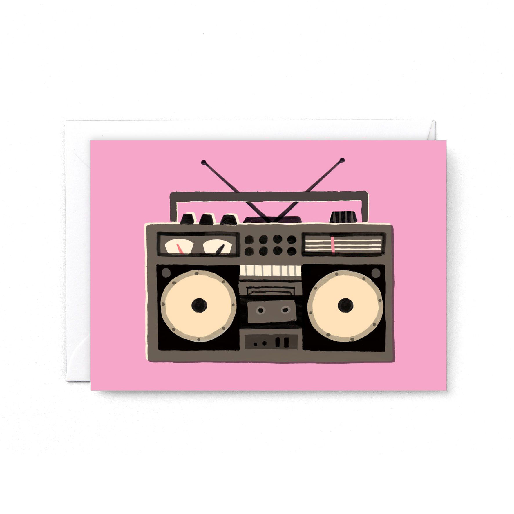 RUBY TAYLOR Boom Box Card