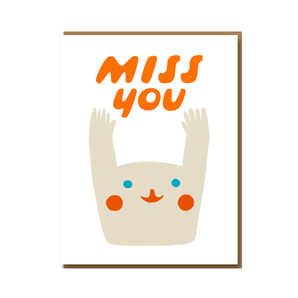 SUKIE STUDIO  Miss You Card