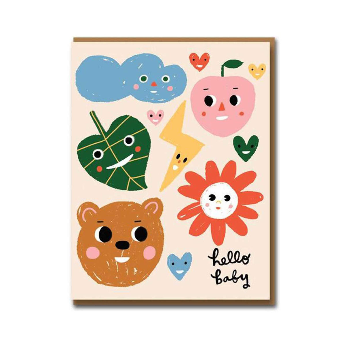 CAROLYN SUZUKI Hello Baby Card