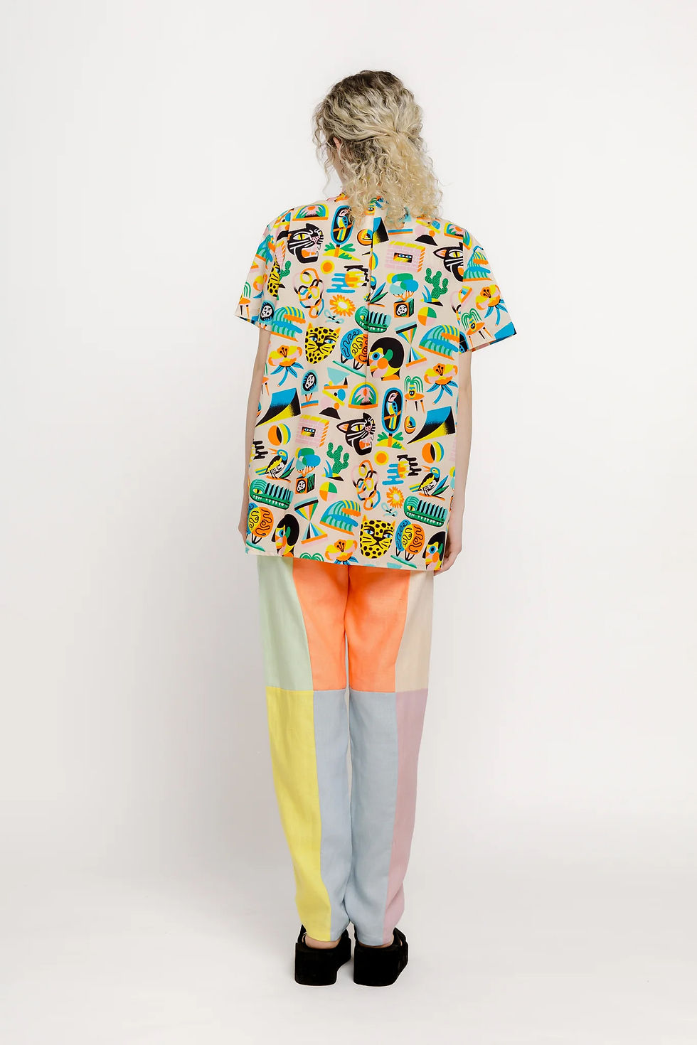 Thumbnail: LAU CLOTHING Loic Lusnia Print Shirt