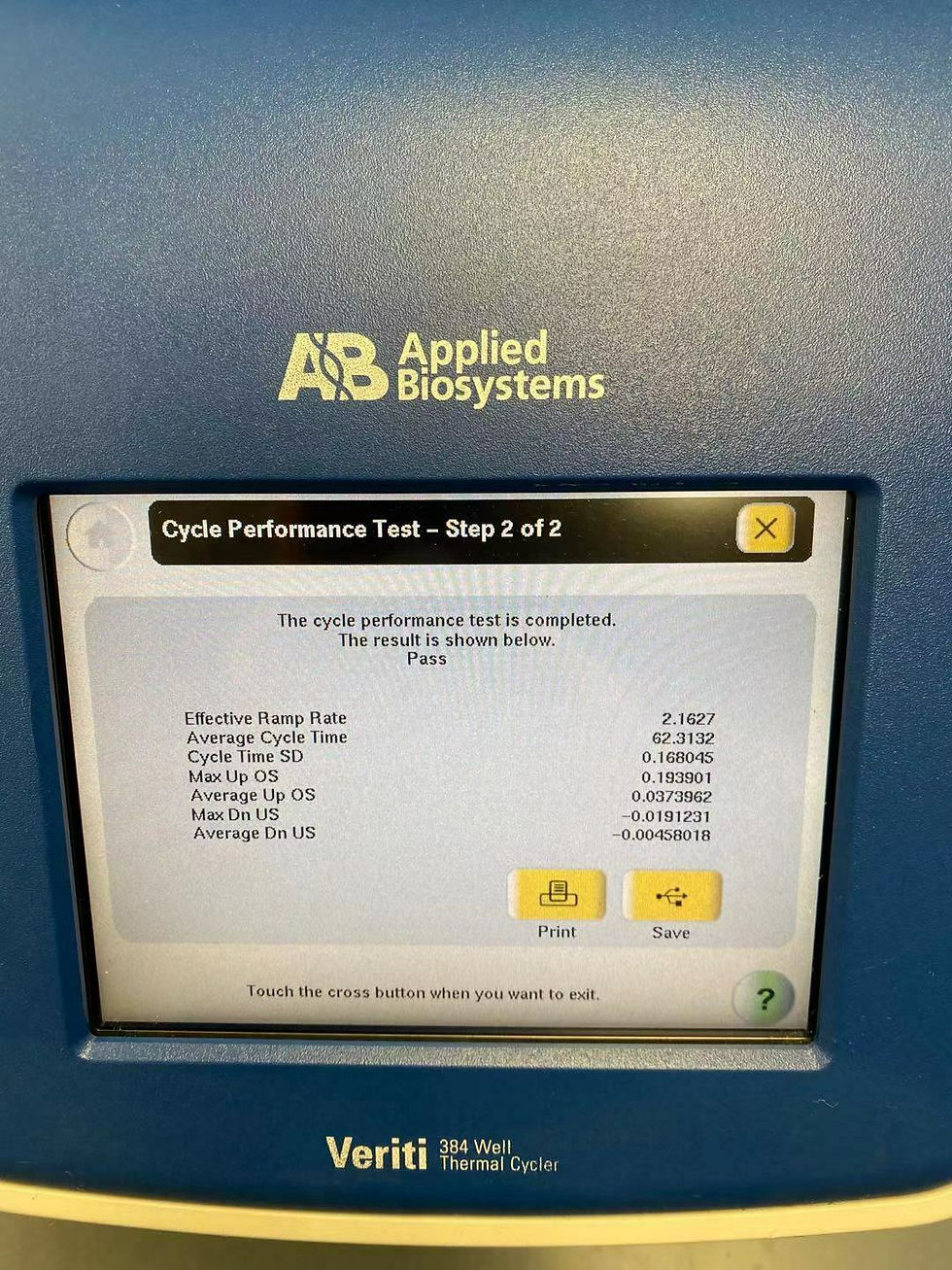 Thumbnail: APPLIED BIOSYSTEMS ABI VERITI 384 WELL THERMAL CYCLER PCR - PASSES TEST 9903