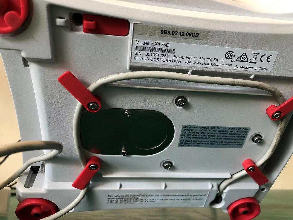 Thumbnail: OHAUS EX125D Explorer Analytical Lab Balance 52/120g, 0.01/0.1mg