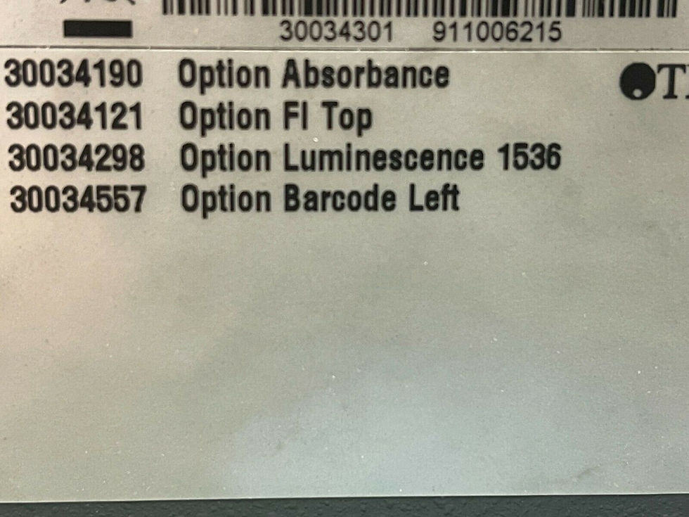 Thumbnail: Tecan Infinite M1000 Multimode Microplate Reader & Software & 60 Days Warranty