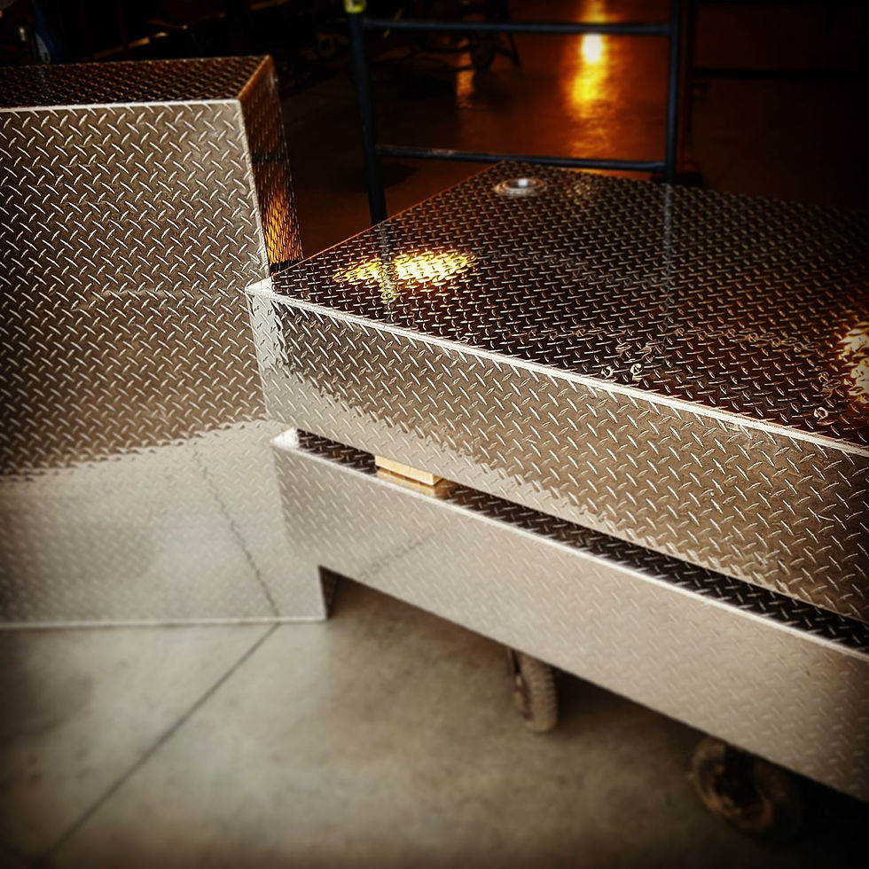Custom fit aluminum checker plate sl