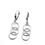 Thumbnail: 925 Sterling silver, Lever back earrings, Friendship earrings, Modern design