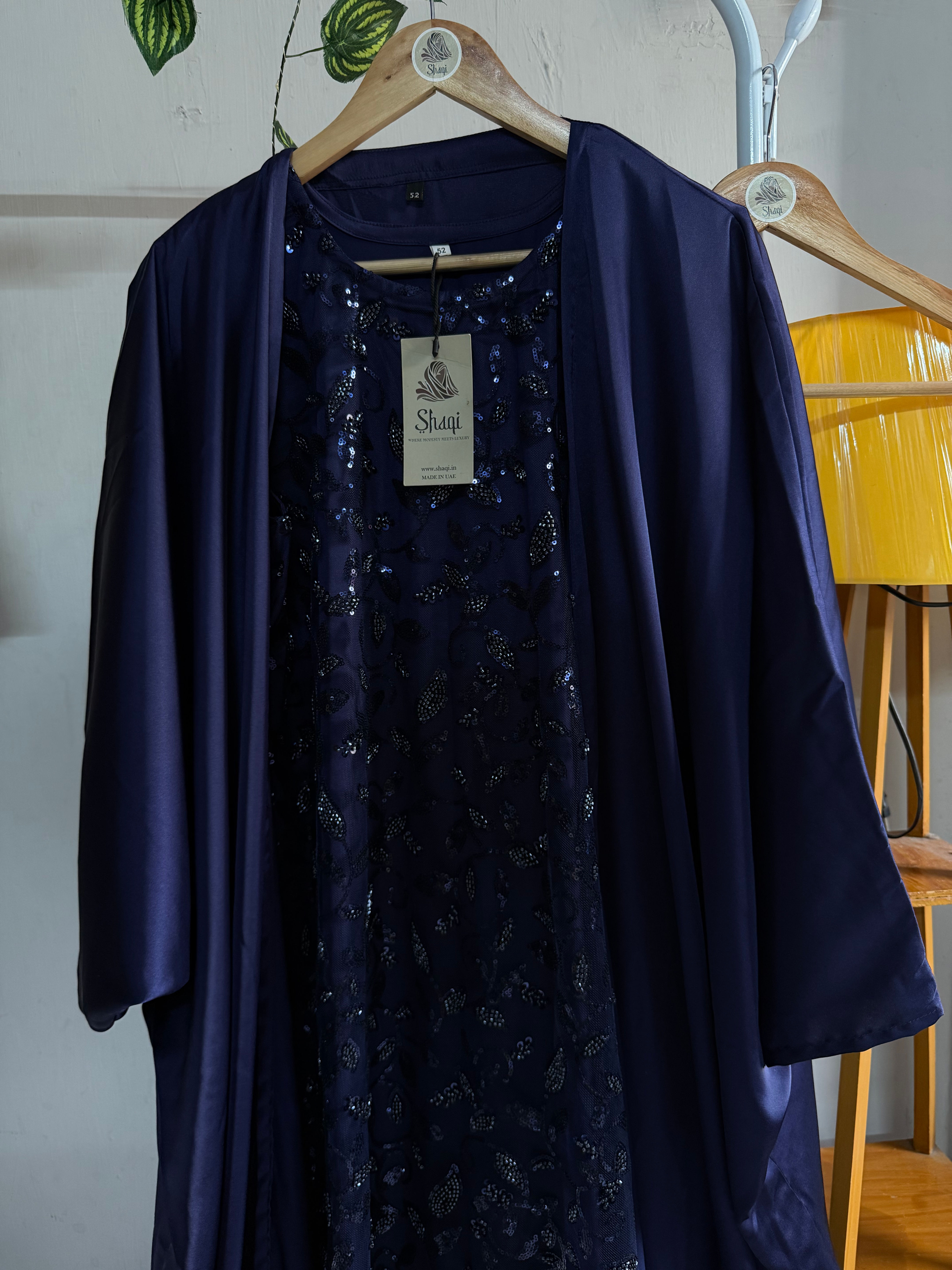 The Midnight Sequin Kaftan Set