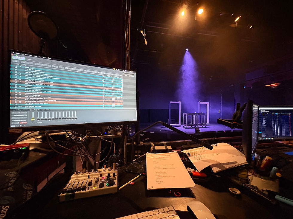 View from the tech desk