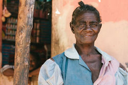 Elderly Haitian Lady