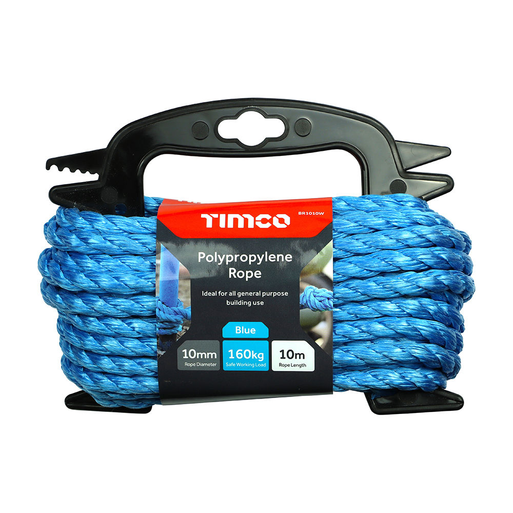 Timco,Polypropylene Blue Rope,3mm x 30 Mtr