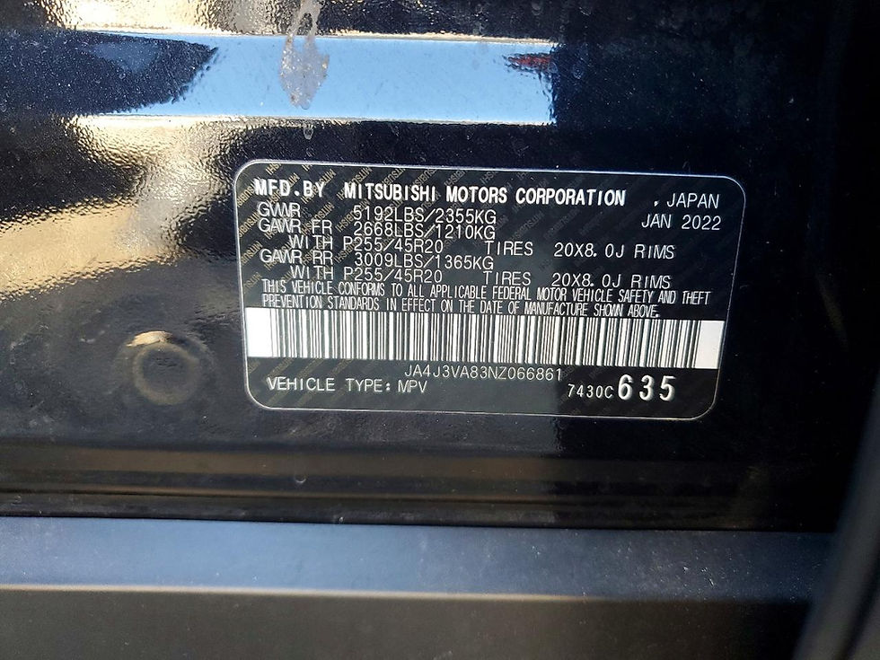 Miniatura: MITSUBISHI OUTLANDER SEL 2022