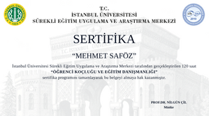 İstanbul Üniversitesi Öğrenci Koçluğu ve Eğitim Danışmanlığı