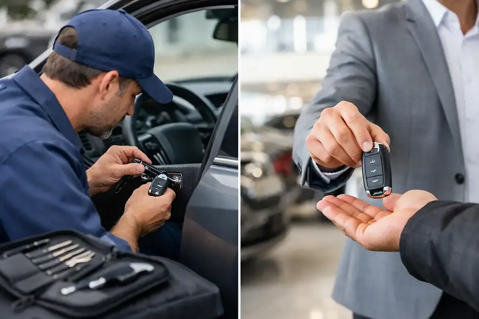 Auto Locksmith Versus Dealership