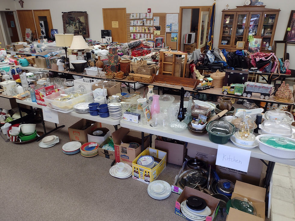 St. George Fundraising Rummage Sale