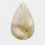 Thumbnail: #10 Gold Rutilated Quartz Pear shape Cabochon 34.10cts TU