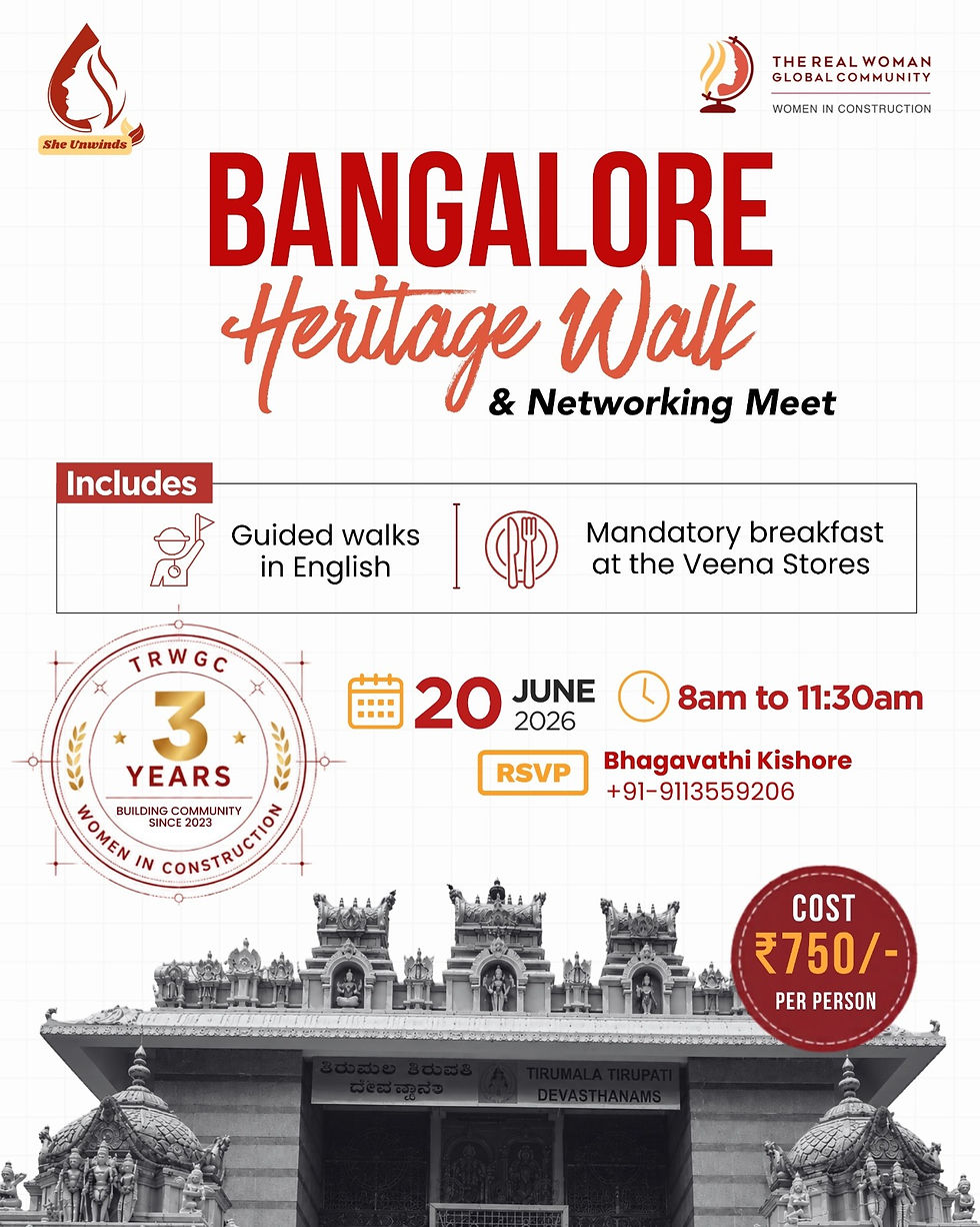 Celebrating 3rd Anniversary in Bangalore Heritage Walk
