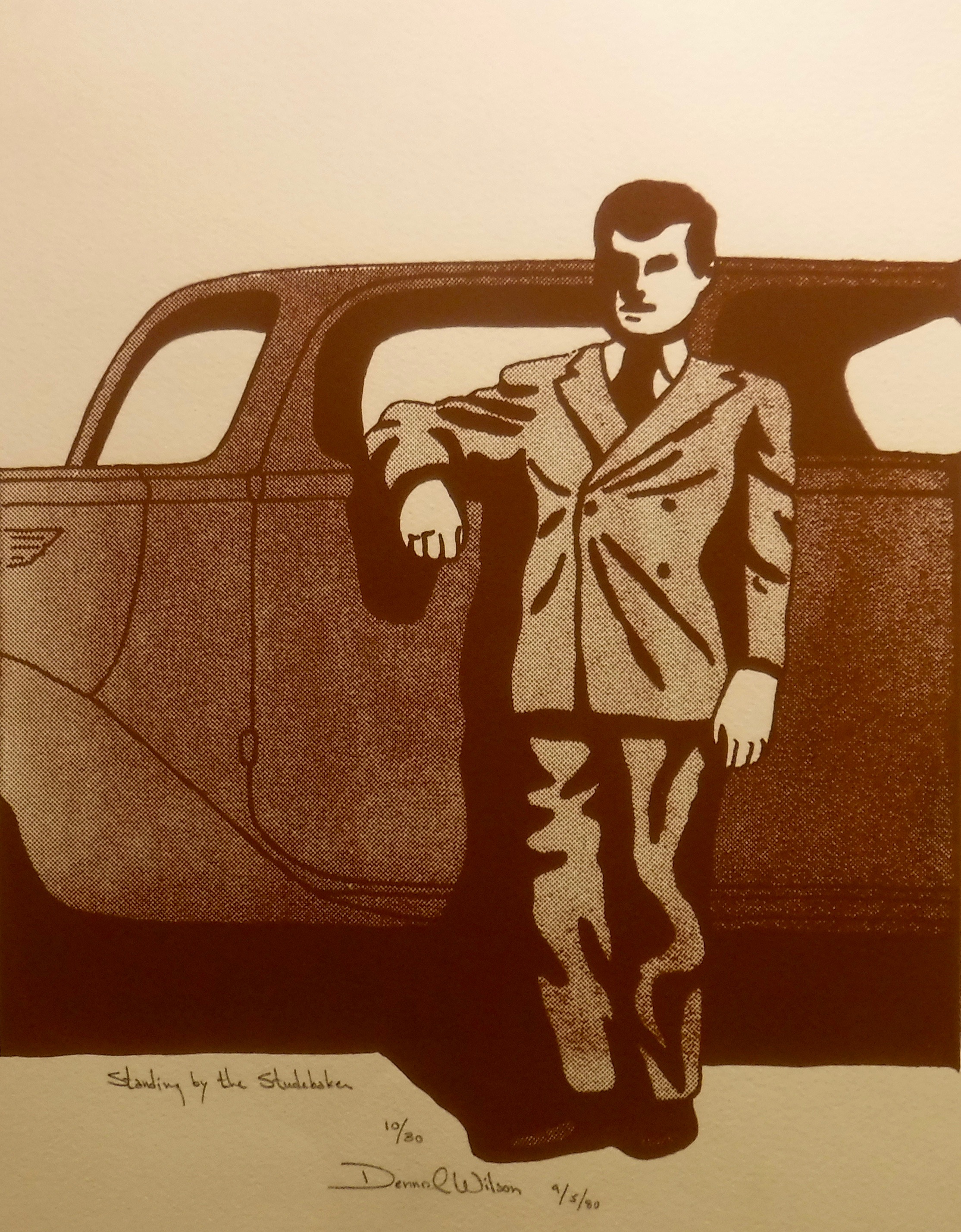 STANDING BY THE STUDEBAKER