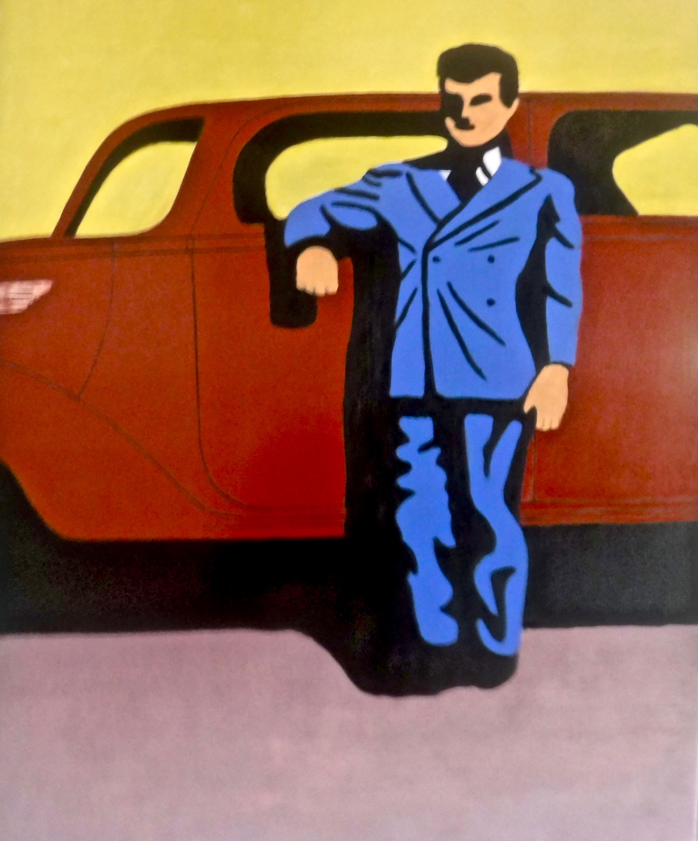 STANDING BY THE STUDEBAKER