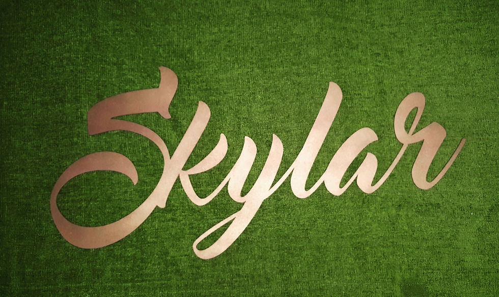 Thumbnail: Personalised Decor Sign