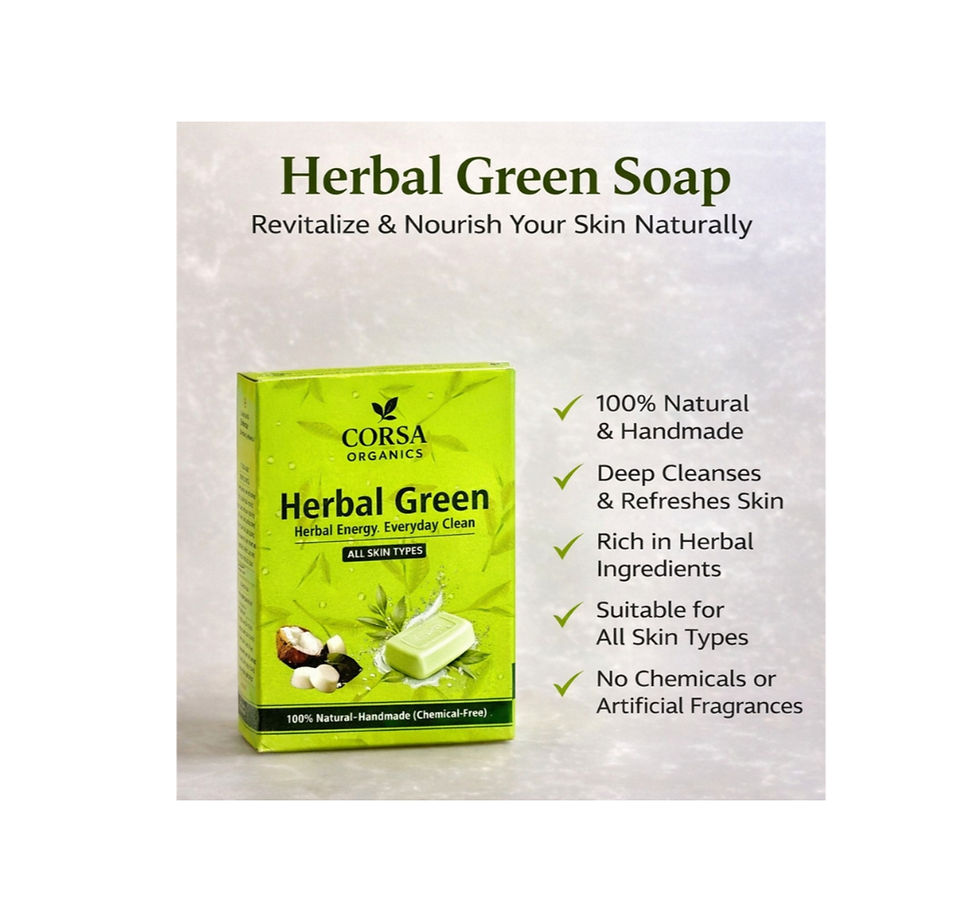 HERBAL GREEN SOAP BY CORSA