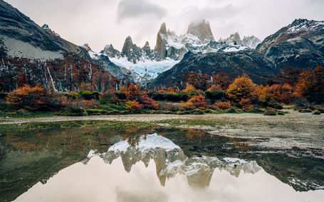 Fitz Roy Late Afternoon Reflection