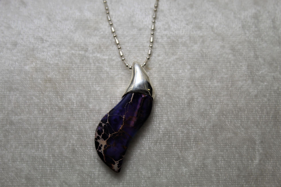Thumbnail: Purple Stone Pendant