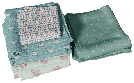 Bath Towels from Lovely Luxury Print Collection