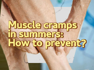 Video on summer muscle cramp prevention tips by Dr Ashish Singhal the orthopedic surgeon at Paras hospital udaipur