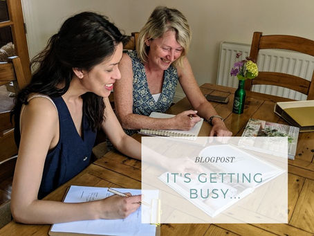 It's getting busy...