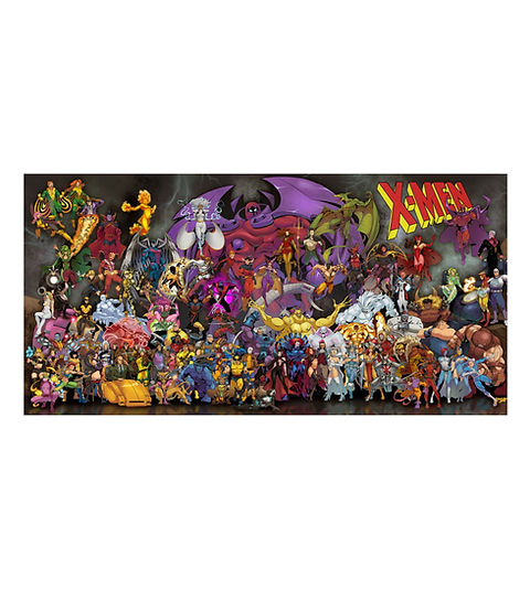 X-Men Matte Horizontal Poster | Primalcorner