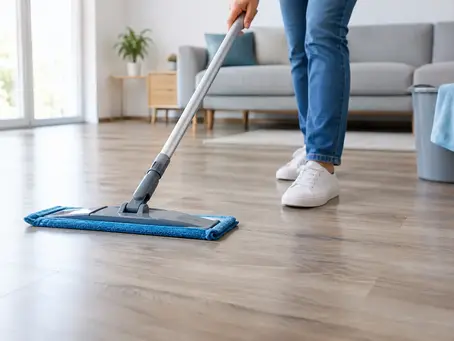 Guía para mantenimiento de pisos vinílicos