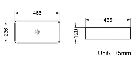 Thumbnail: Riviera Rectangle Countertop Basin