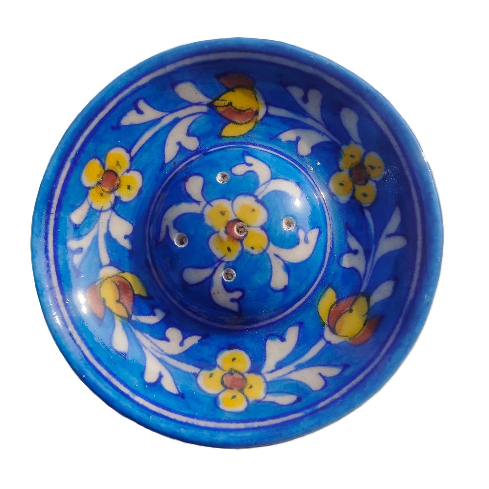 Миниатюра: Blue Pottery Incense Stand