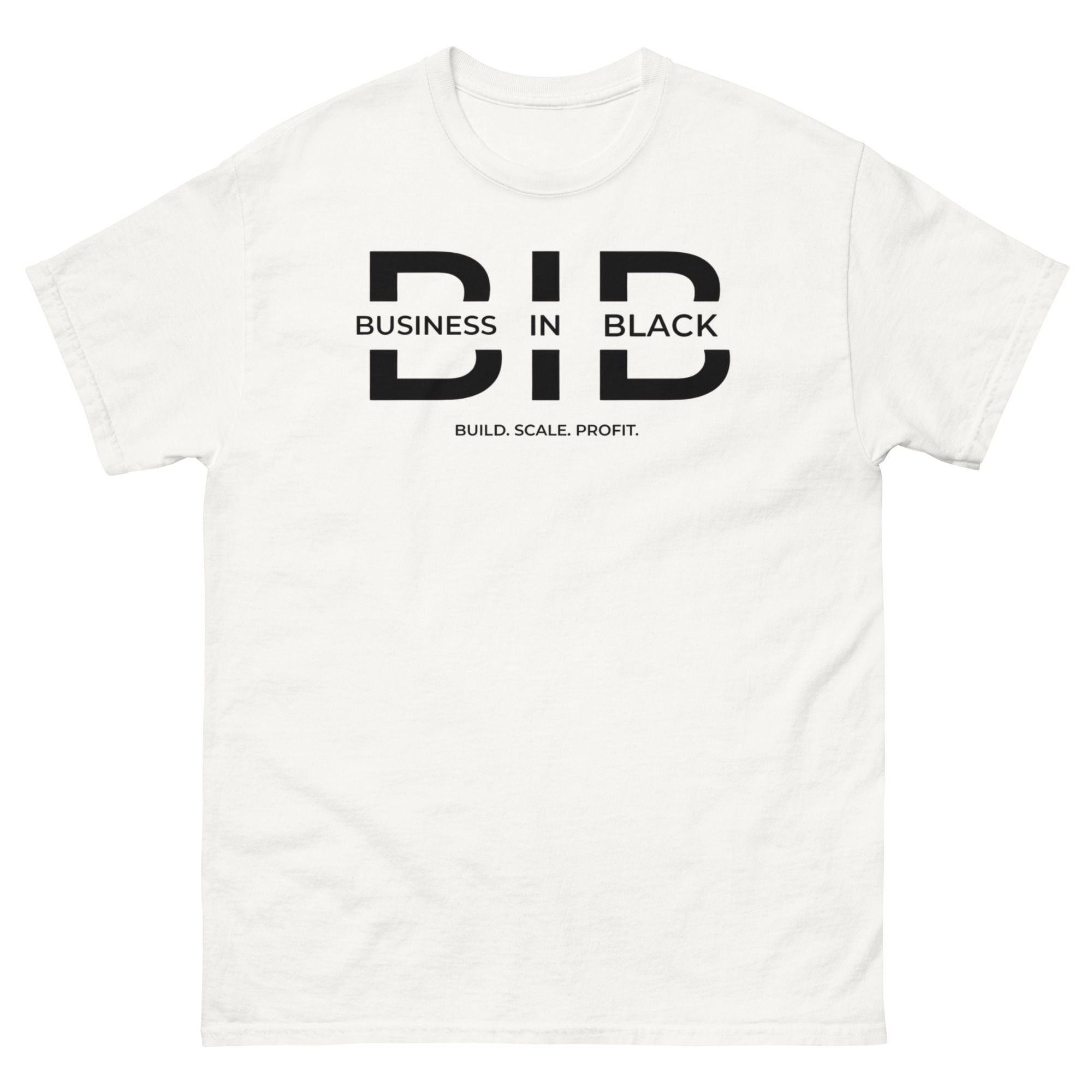 Business In Black Unisex classic tee