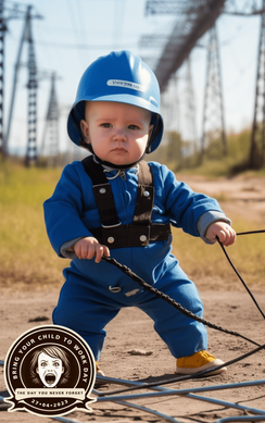 Baby Electrician © Craigology 2023