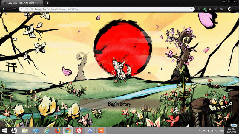 GS#09ATC: Okami - Start Menu