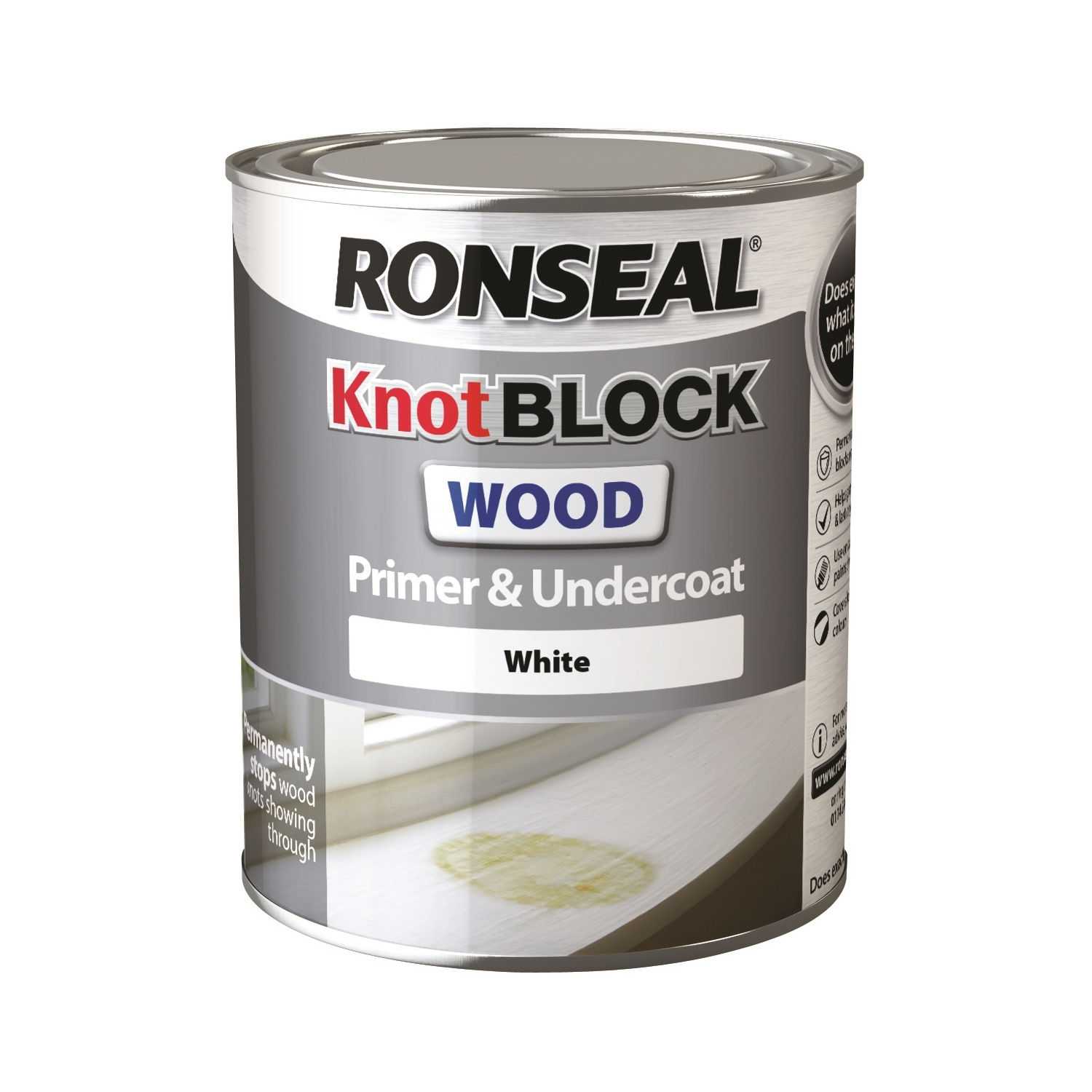 Ronseal,Knot Block,Primer/Undercoat,White,