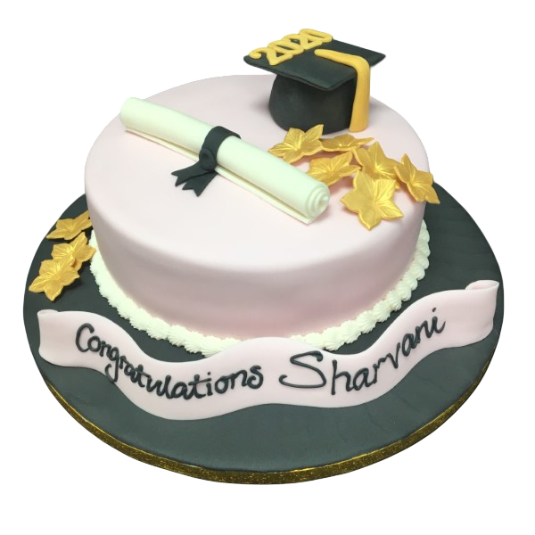 Celebrate your graduation with a stunning 10" cake, perfect for parties and events.