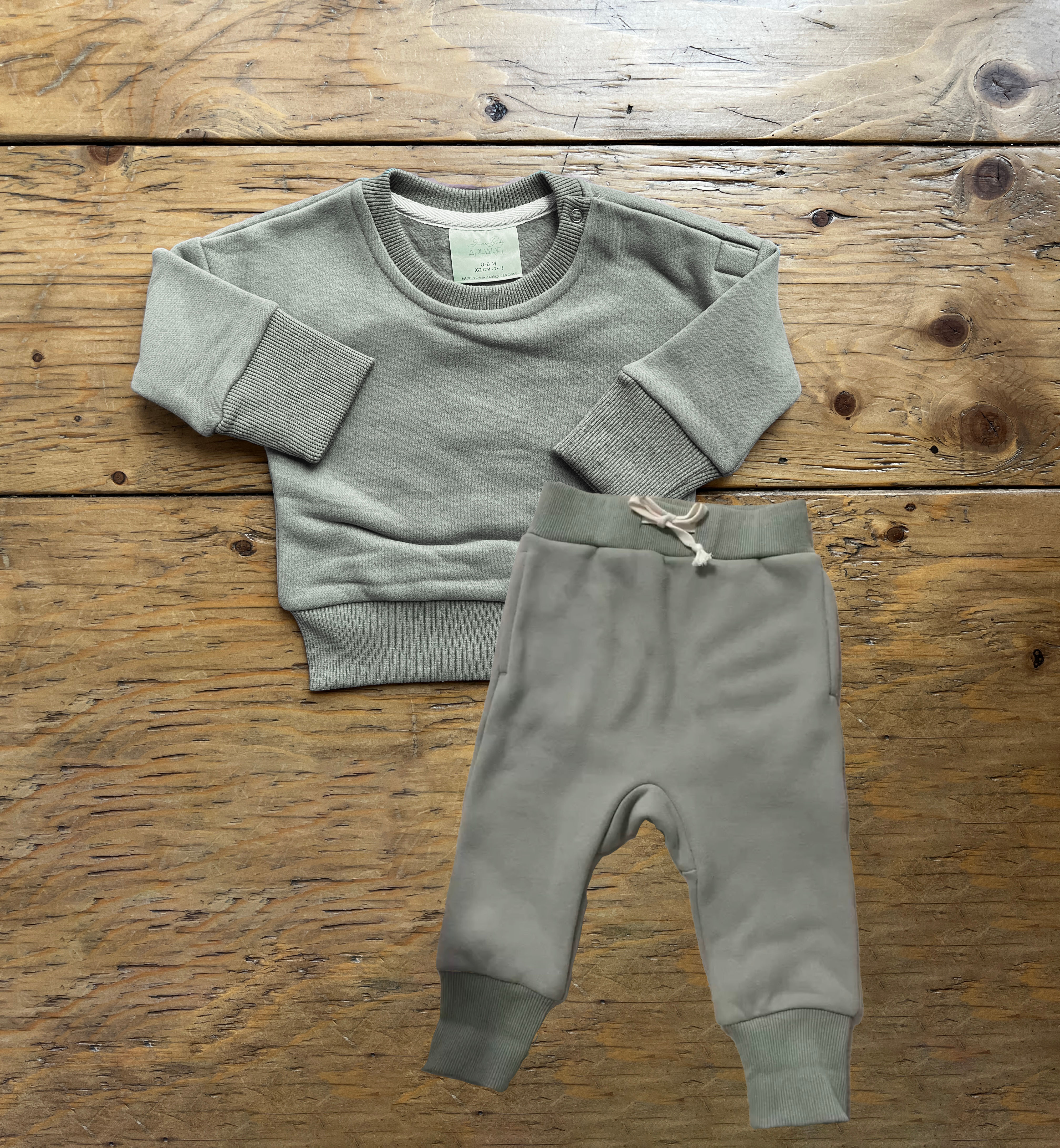 Grow with me sweatshirt set with PANTS 