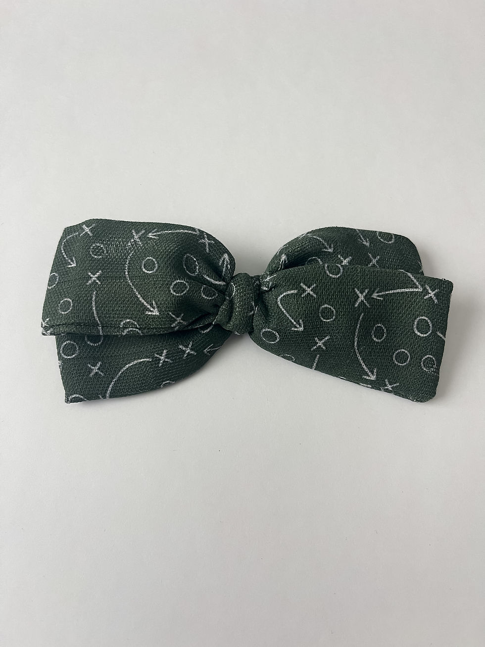 Football Plays Gauze Bow