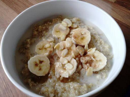 Quinoa cu lapte vegetal